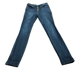 Vervet  Women's Button Fly High Waist Skinny Jeans Size 27